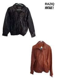 Leather Bomber jackets