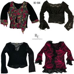 Y2K Love Story Full Sleeve Tops (RE-506)