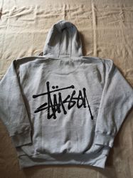 Stussy Rework Style Grey Pull Over Hoodies 20 pcs ..