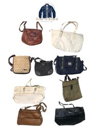 Bolsas luxuosas Calvin Klein, Guess, Prada e Y2k