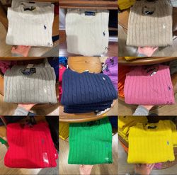 Ralph Lauren Cable Knits 40 Pcs