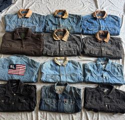 polo/Timberland Denim jackets 12 pieces