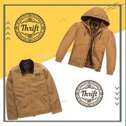 Vestes sans marque en toile Canvas Workwear