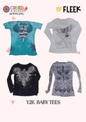 CR3532 Y2K Baby Tees - 30 Pcs