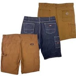 Carhartt and Dickies Shorts - 30 Pcs