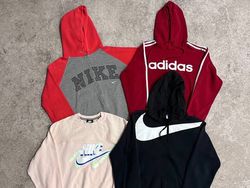 Premium Branded Hoodies - 20 Pcs