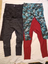 Lululemon mixed legging and sport bra