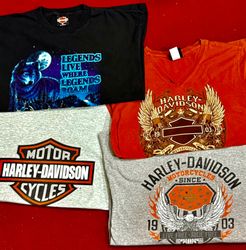 Harley Davidson T-Shirts - 15pcs