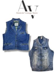 Y2k Denim Vest 15 pcs