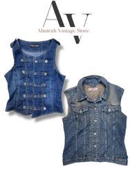 Denim Vest 10 Pcs