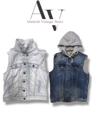 gilet en denim 8 pcs