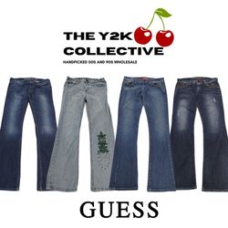 Jeans Flare Mix Branded Guess Y2K