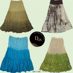 Casual to Chic: Multi-Cotton Skirts by Guess & Mor..