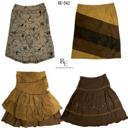 Y2K Gothic Mix Skirts (RE-542)