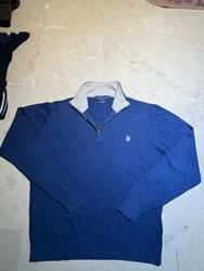 Pacote de 9 peças de 1/4 zíperes U.S. Polo Ralph L..