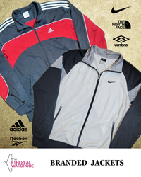 Branded Jackets 10pcs including Nike, Adidas, Umbr..