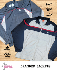 Branded Jackets 10pcs Including Nike, Adidas, Reeb..