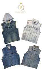 Denim vest coat 20 ps