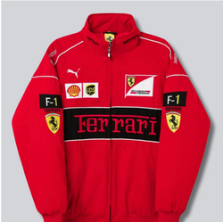 Ferrari Rework Style Nascar Jackets