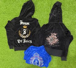 Sweat-shirts à capuche en velours Juicy couture (N..