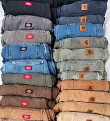 Ropa de trabajo Carhartt, pantalones de carpintero..