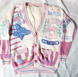 Y2K Damen Cardigans Pullover