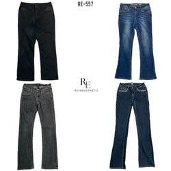 Jeans in Denim Unici Y2K (RE-557)