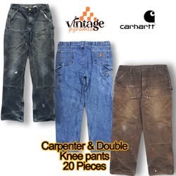 VP035 Carhartt Pantaloni a Doppio Ginocchio e Pant..