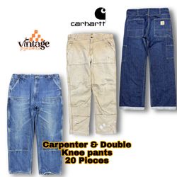 VP038 Carhartt Pantaloni a doppia ginocchiera e pa..