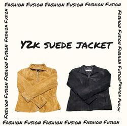 Chaqueta de ante Y2K (FF-553)