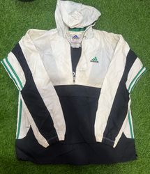 Mixed branded windbreaker