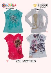CR3565 Y2K Baby Tees - 25 Pcs