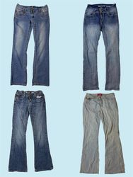 Y2K Flared denim Jeans (TS-296)