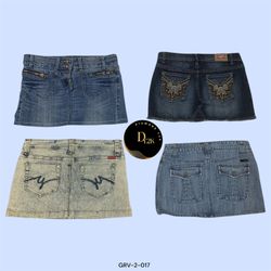 Y2K Denim Mini-Röcke: Vintage-Vibes für jede Saiso..