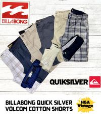 Hurley QuickSilver BillaBong Cotton Shorts 20 Pcs