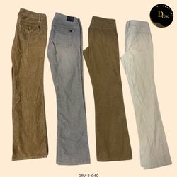 Vintage Y2K Corduroy Pants for a Retro Look (GRV-2..