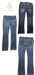 Flared jeans 20 pcs