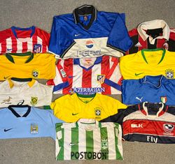 Mix vintage football club soccer's