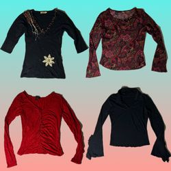 Y2k European Romanic Tops (TT-105)