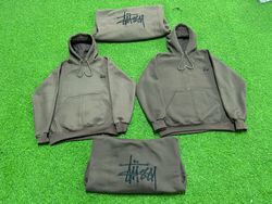 Sudadera estilo rework stussy.