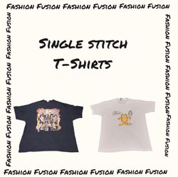 (FF-587) single stitch t-shirt
