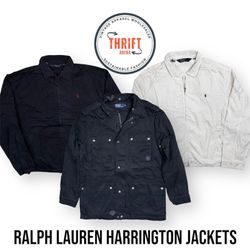 #VV762 Ralph Lauren Harrington Jackets 10PCs