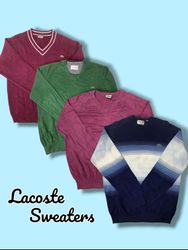 FNC-22 LACOSTE SWEATERS  13 PCS