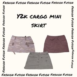 (FF-596) Y2K Mini Skirts