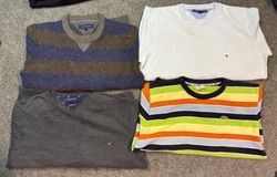 Tommy & Lacoste sweaters