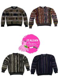 Coogi-Style Pullover