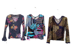 Multi shaded bluoses/Tops -15pcs-feb15/25