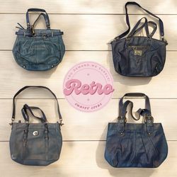 Trendy blue y2k coach bags