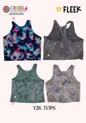 CR3633 Y2K Top Elasticizzati - 10 Pz