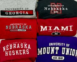 University and College Sweatshirts